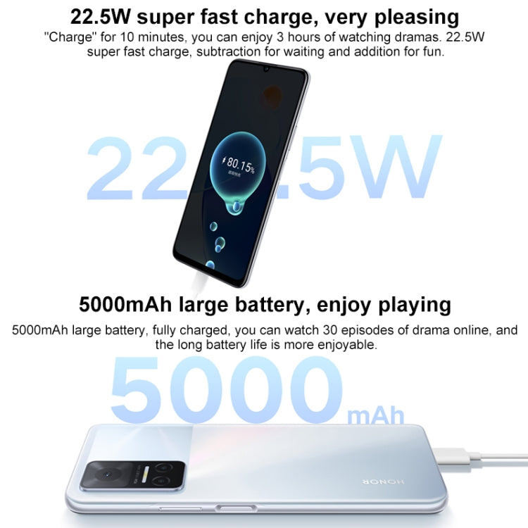 Triple Back Cameras, Side Fingerprint Identification, 5000mAh Battery, 6.74 inch Magic UI 5.0 (Android 11) MediaTek Dimensity 700 Octa Core up to 2.2GHz, Network: 5G, OTG, Not Support Google Play, 8GB+128GB Triple Back Cameras, Side Fingerprint Identification, 5000mAh Battery, 6.74 inch Magic UI 5.0 (Android 11) MediaTek Dimensity 700 Octa Core up to 2.2GHz, Network: 5G, OTG, Not Support Google Play, 8GB+128GB
